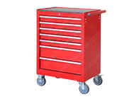 Mobile Middle Tool Cabinet Metal Heavy Gauge SPCC Cold Steel Ball Bearing Drawer Slides
