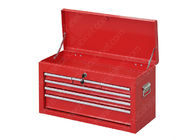 Friction Drawer Slides Tool Box Cabinet Combo , Rolling Tool Storage Chest Combo