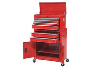Mechanics Metal Tool Chest Cabinet Combo Aluminum Drawer Pulls 616*330*660 mm