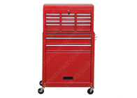 Friction Drawer Slides Ball Bearing Tool Chest Combo , Tool Cabinet Combo