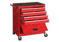 Middle Lockable Tool Chest Cabinet Combo Tubal Side Handle Powder Coating Finish