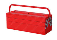 High Strength Steel Portable Tool Box , Mechanics Tool Chest With Trays