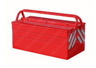 Customized Color Cantilever Tool Box Small Portable Double Layer Steel With Handle