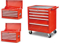 27 Inches Tool Box Side Cabinet 5 Drawer Powder Coated Safe Packing For Auto Repairing