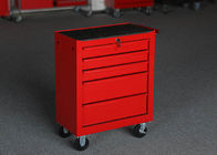 5 Drawers Color Customizable Metal Garage Tool Cabinet On Wheels To Store Tools