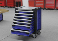 Movable Red 7 Drawers Toolbox Tool Chest On Wheels For Garage Store Tools