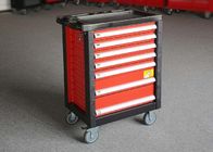 Movable 27 Inch Tools Cabinet On Wheels With 7 Drawers Color Customizable