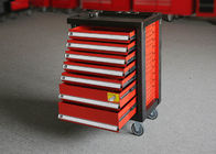 Movable 27 Inch Tools Cabinet On Wheels With 7 Drawers Color Customizable