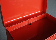 18&quot; Red &amp; Black Garage Tool Box Chest Combo On Wheels With 3 Drawers