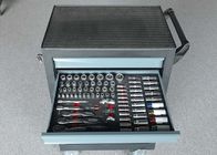 27 Inch Red Black Blue Garage Storage Metal Trolley Tools Cabinets With 7 Drawers