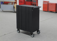 Blue Metal Professional Movable Steel Rolling Tool Cabinet With Seven Drawers