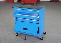 Garage Storage Movable 616mm Tool Cabinet Combo With Door Blue Color