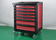 7 Drawers Pink Key Lock Rolling Tool Cabinet To Store Tools Color Customizable
