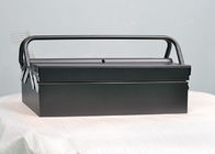18 Inch 3 Trays Stretchable Metal Cantilever Tool Box With 2 Handles