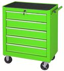 616x330x660mm 24&quot; 5 Drawer Rolling Tool Cabinet Garage Metal Trolley
