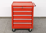 616mm 5 Drawer EVA Mat SS 24 Inch Tool Chest  On Wheels Movable