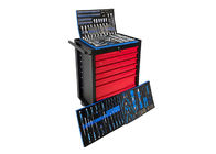 Adjustable  225 Pcs 7 Drawer 27 Inch Tool Chest Cabinet