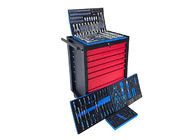 Adjustable  225 Pcs 7 Drawer 27 Inch Tool Chest Cabinet