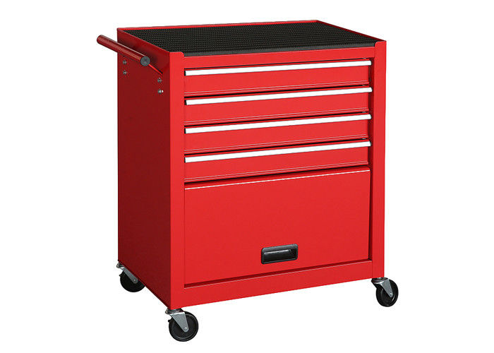 24&quot; Spcc Industrial Cabinet Toolbox On Wheels 4 Drawers