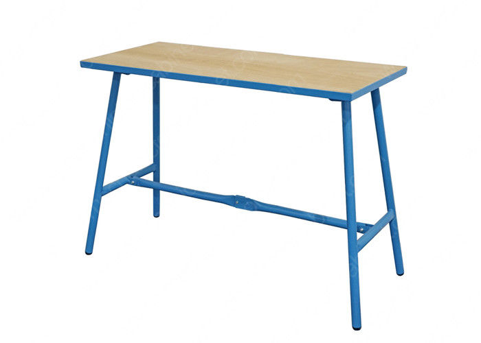 Customized Color Collapsible Work Table , Shop Work Table 25mm Thick Plywood
