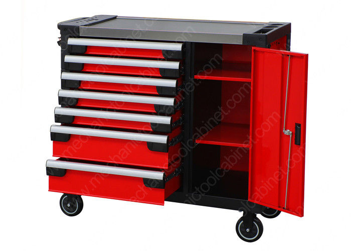 7 Drawer 1 Door Premium Tool Chest 42 Inches SPCC Custom Colors High Strength Structural