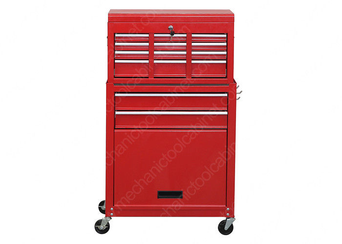 Friction Drawer Slides Ball Bearing Tool Chest Combo , Tool Cabinet Combo