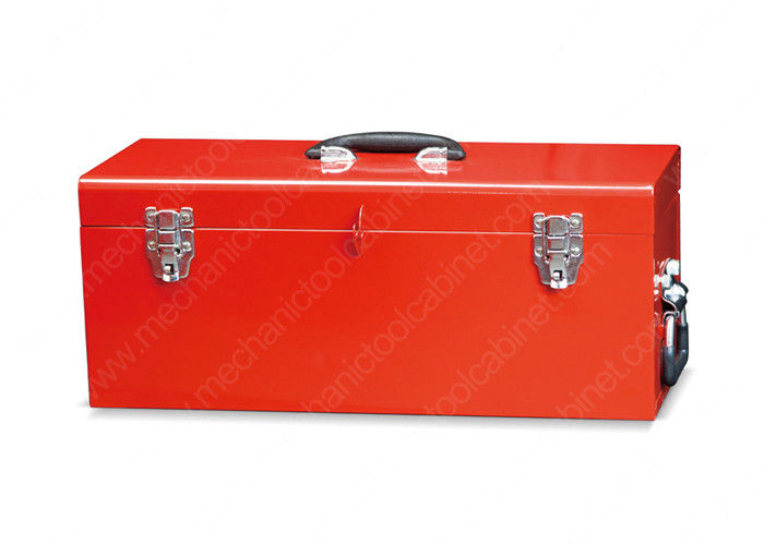 Industrial Hand Carry Cantilever Tool Box Solid Steel Welded Construction With Tote Tray