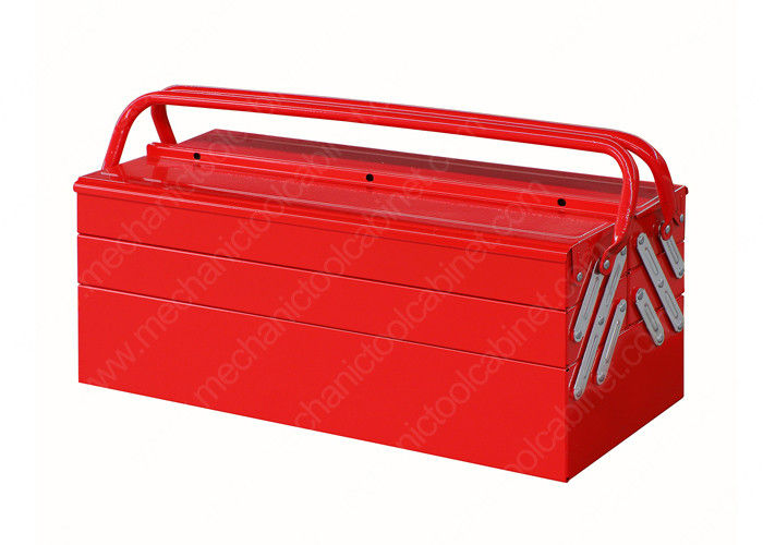Prevent Accidental Mobile Tool Chest , Metal Tool Box Portable Anti Shock Protection