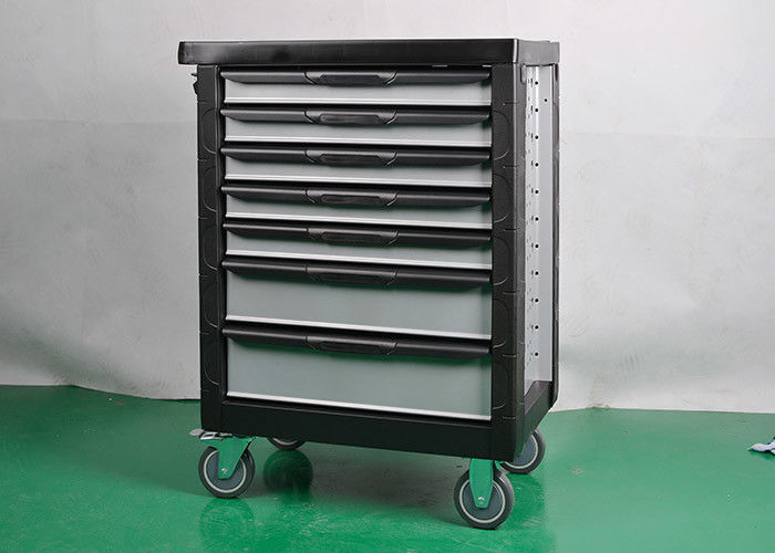 27&quot; Premium Tool Chest Workshop Storage Metal Movable Tool Cabinets On Wheels