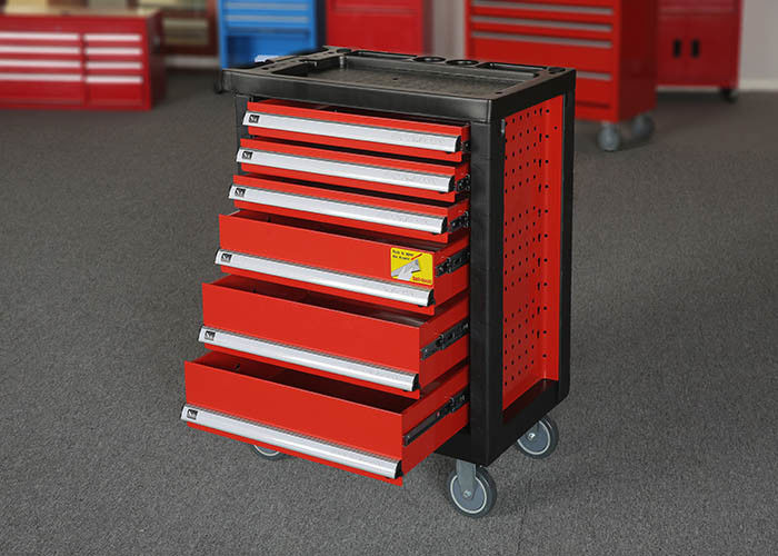 6 Drawers 27 In Metal Professional Premium Tool Chest Movable With Wheels